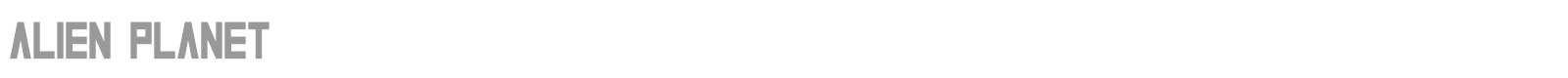 Alien Planet font preview